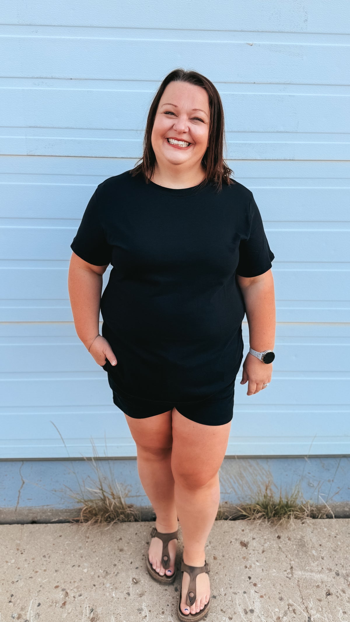 Julia Basic Tee | Black