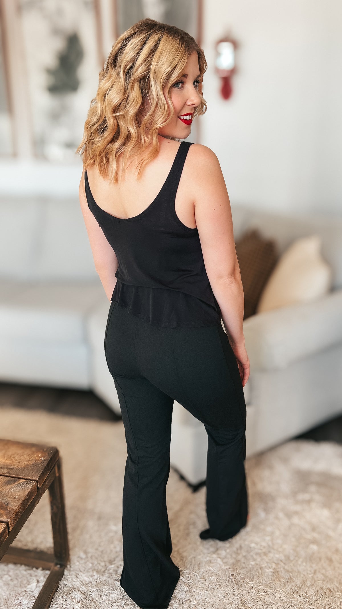 Sherry Dress Pants: Black