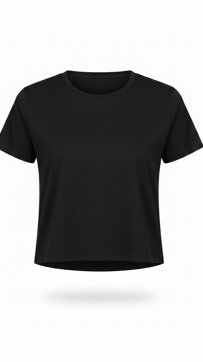 Michelle Basic Tee | Black