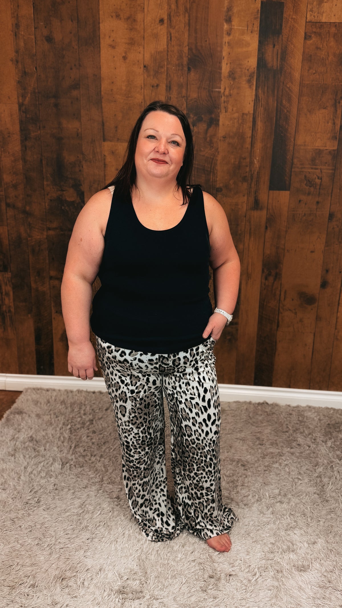 Monica Leopard Pants