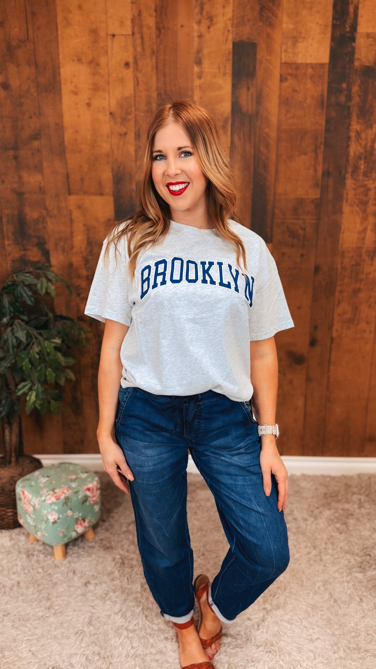 Brooklyn Tee | Heather Grey