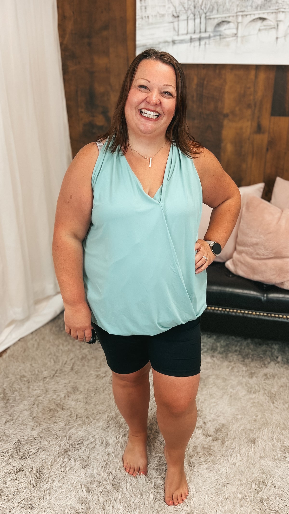 Trista Tank Top 2.0 | Dusty Green