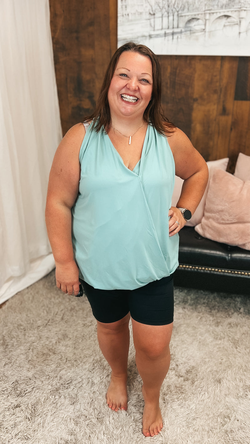 Trista Tank Top 2.0 | Dusty Green
