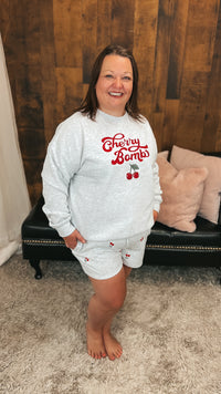 Cathy | Cherry Bomb Graphic Sweatshirt