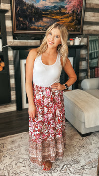 Kyrah Floral Skirt