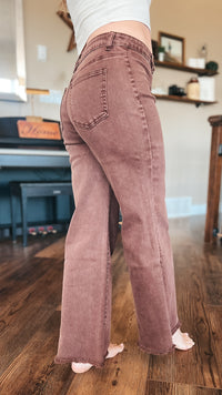 Cole Cutoff Denim | Brown