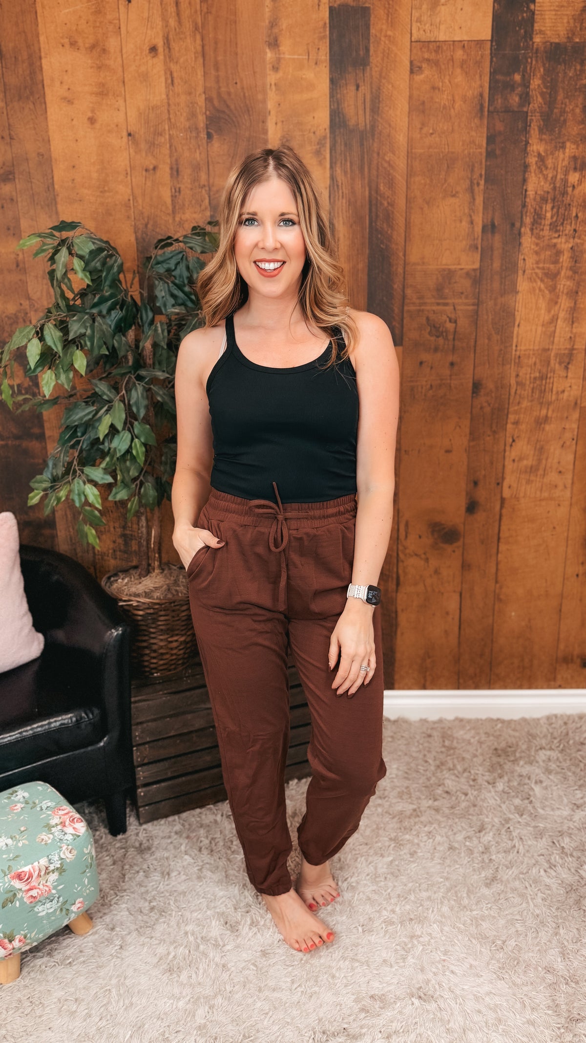 Dex Jogging Pants | Brown