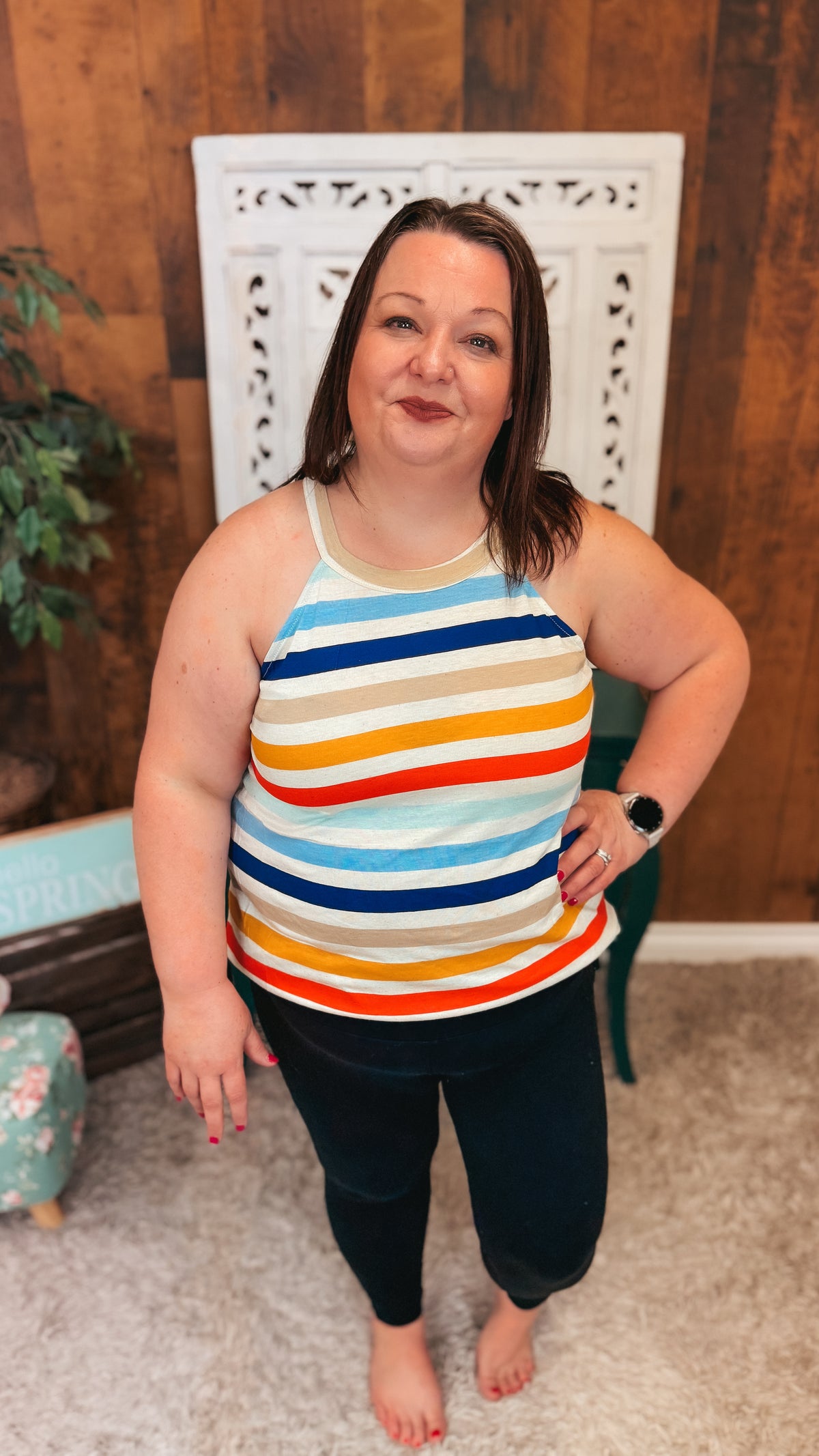 Laney Stripe Tank Top