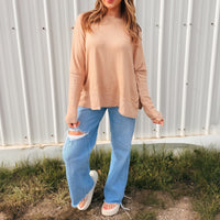 Kaylee Ottoman Top | Taupe