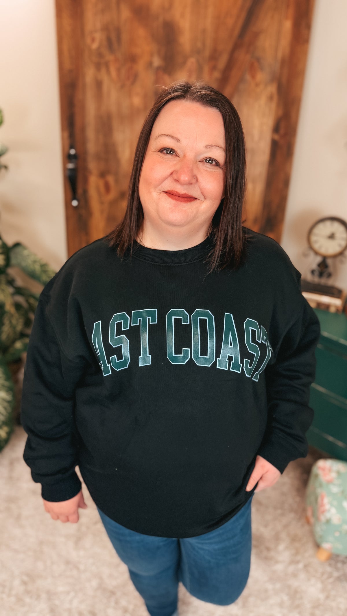 East Coast Crewneck | Black