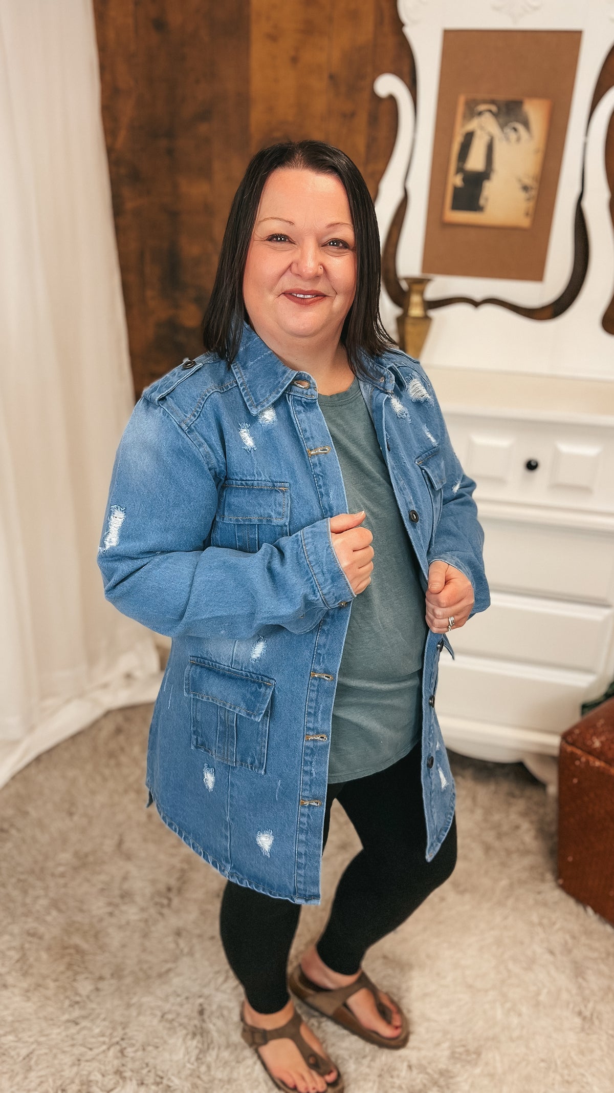 Tammy Denim Jacket | Light Blue