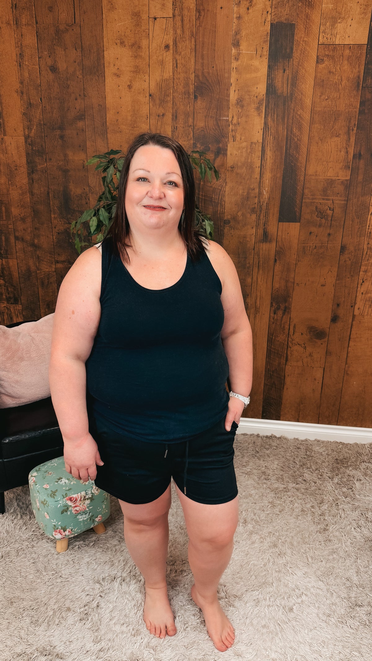 Georgina Jogging Shorts | Black