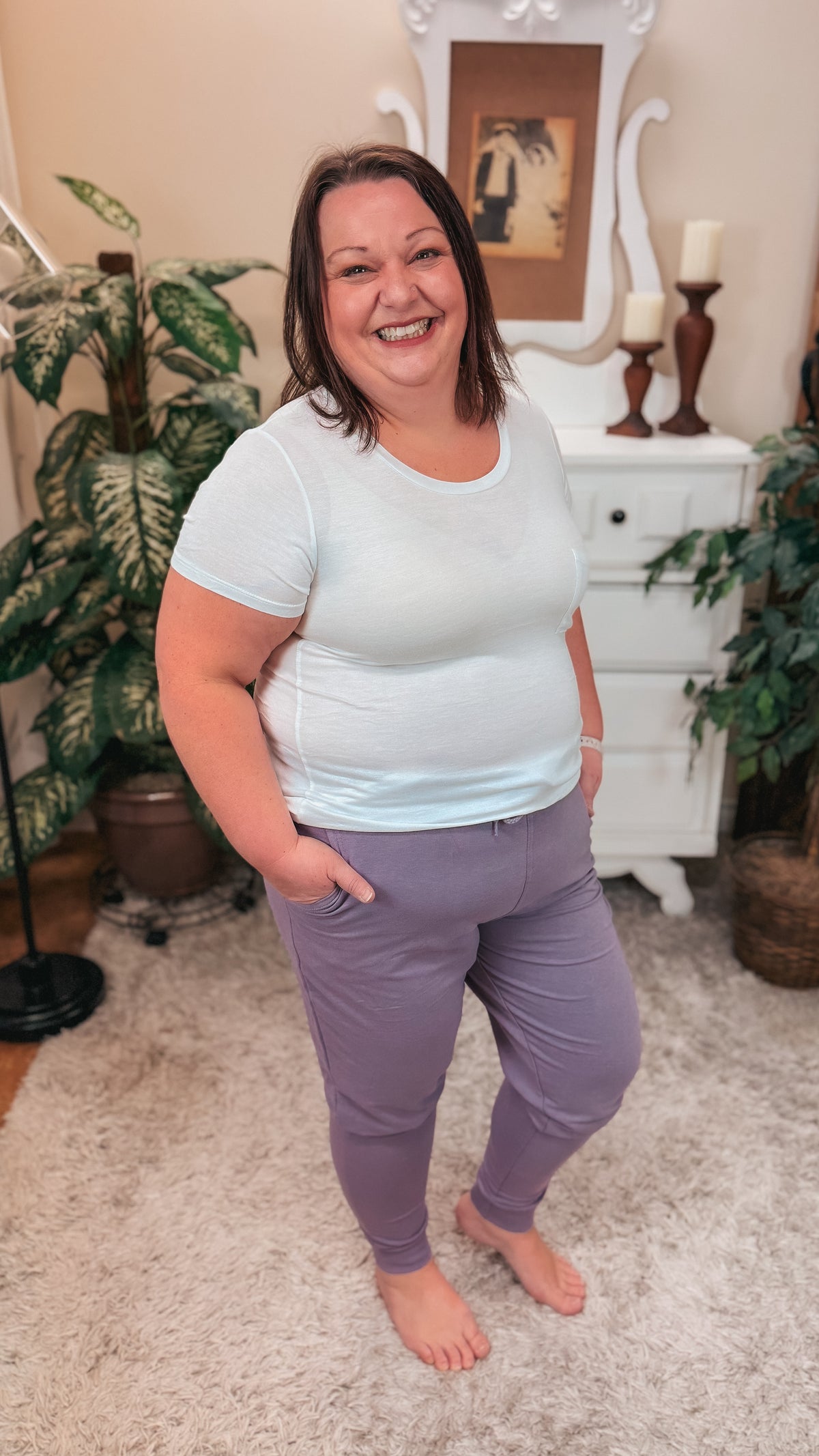 Asher Jogging Pants | Lavender