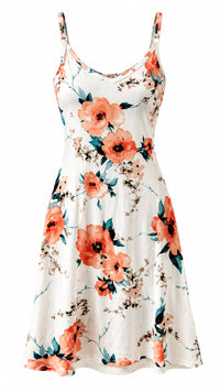 Julie Tunic Dress | White Floral
