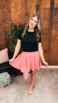 Cassandra Skort | Baby Pink