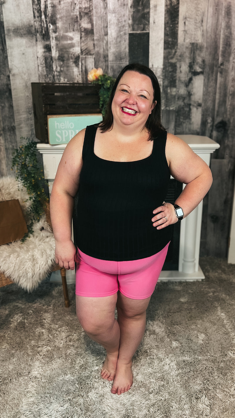 Megan Shorts: Pink