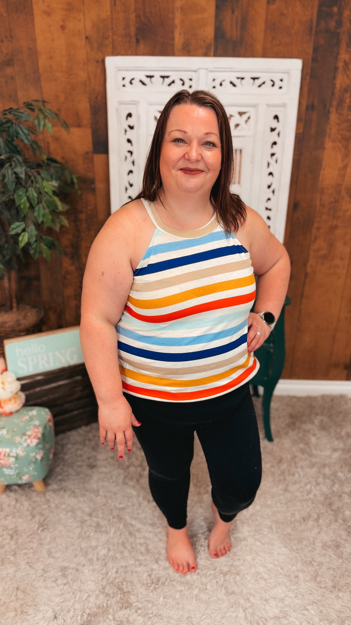 Laney Stripe Tank Top