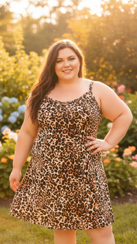 Julie Tunic Dress | Leopard
