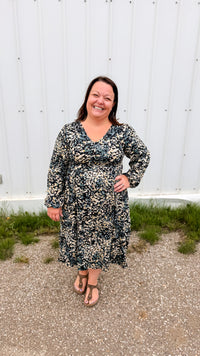 Mackenzy Sundress | Black & Sage