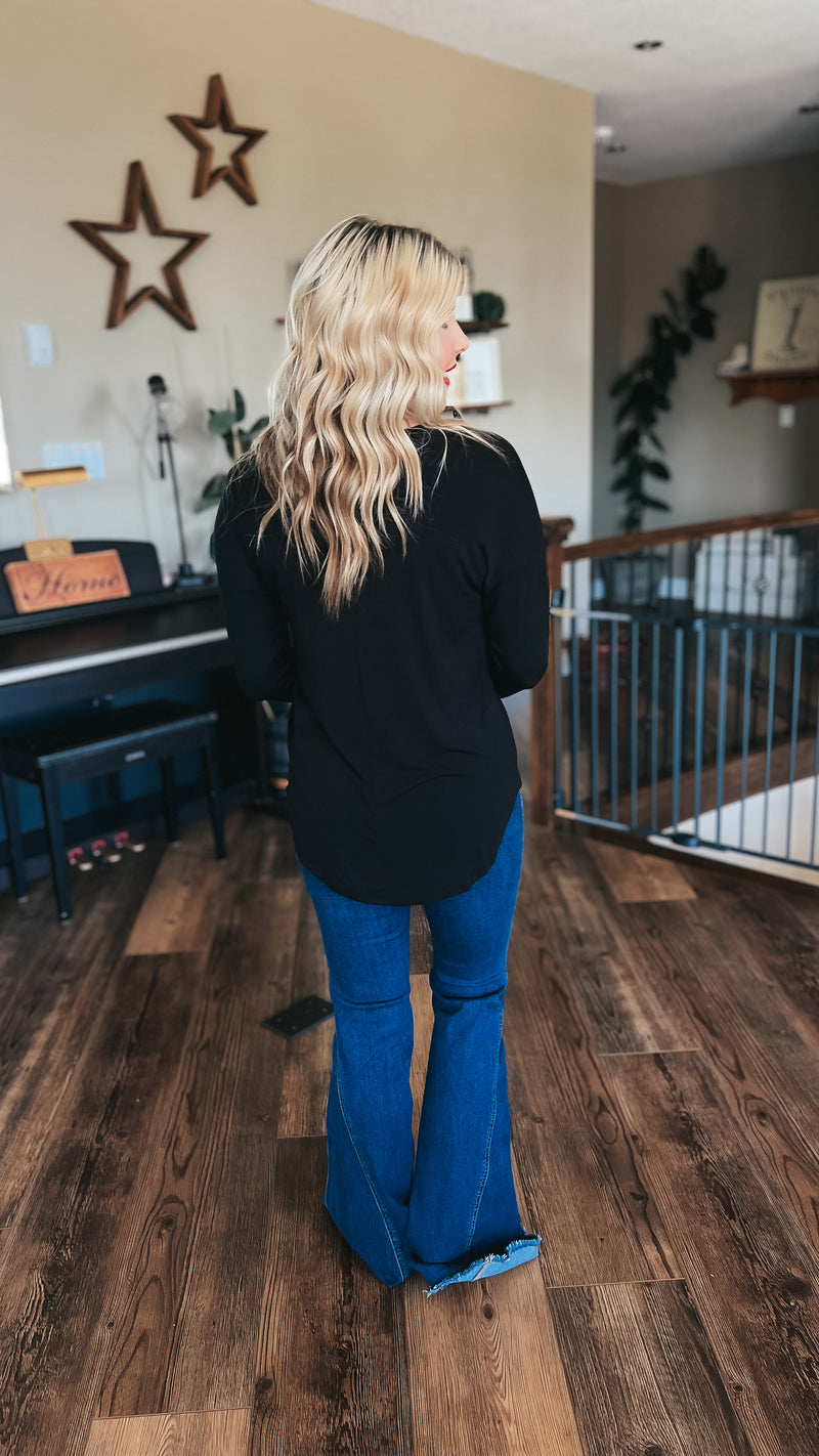 Lauralee Long Sleeve | Black