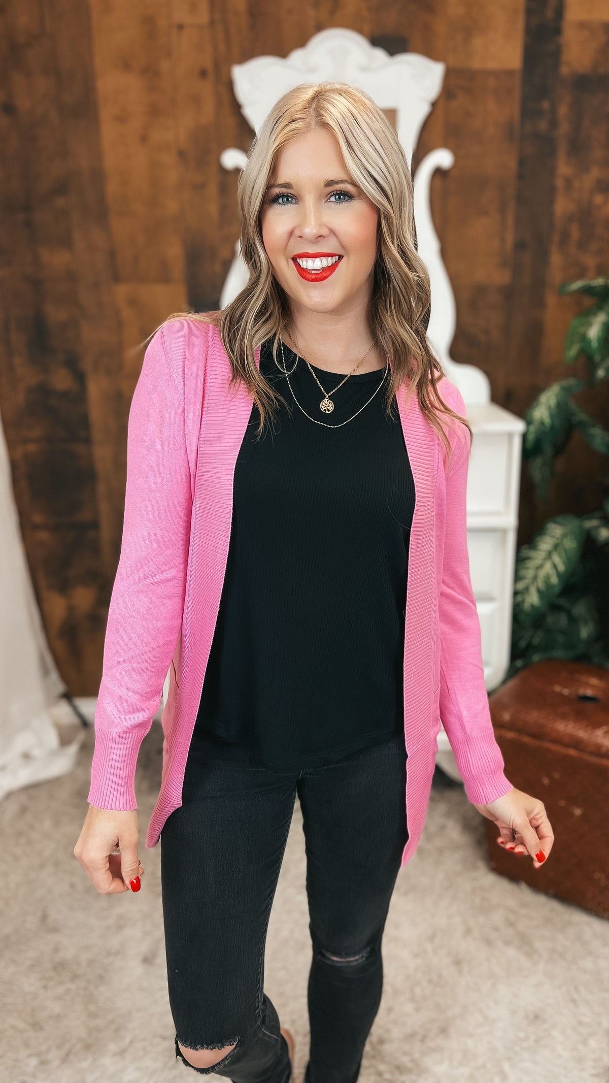 Sherry Cardigan 2.0 | Bubblegum Pink
