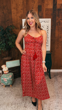 Penelope Sundress | Red
