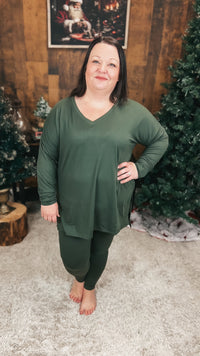 Skylar Lounge Set 3.0: Dark Olive