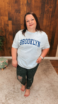 Brooklyn Tee | Heather Grey