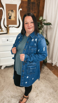 Tammy Denim Jacket | Medium Blue