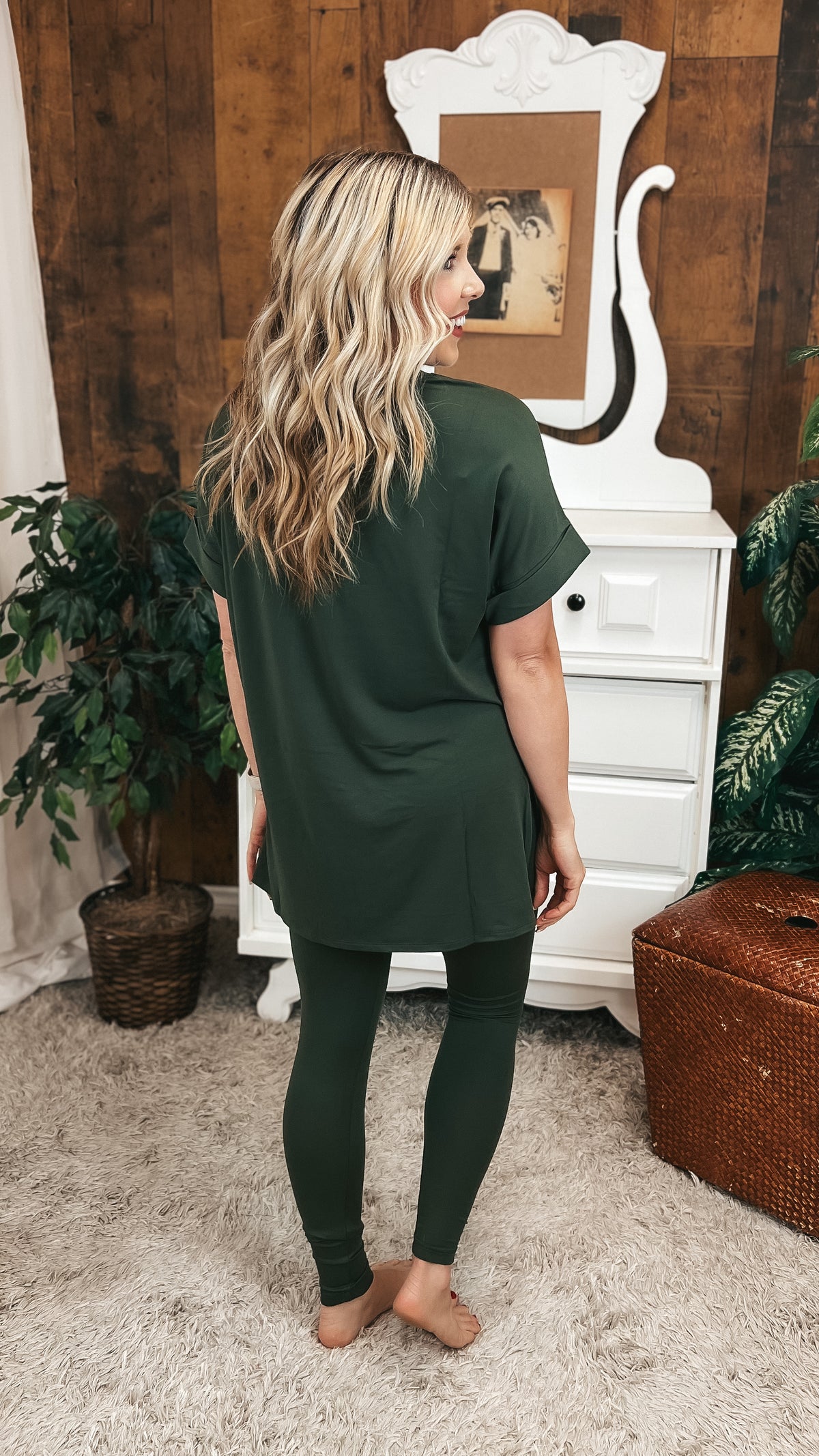 Skylar Lounge Set 2.0: Dark Olive