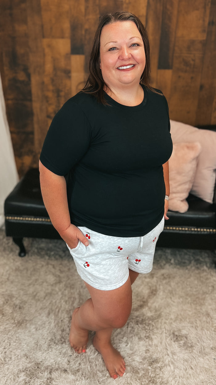 Sarah | Cherry Lounge Shorts