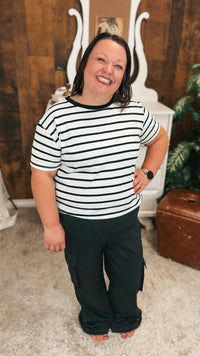 Rylyn Cargo Jogging Pants | Charcoal