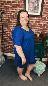 Skylar Short Set: Blue