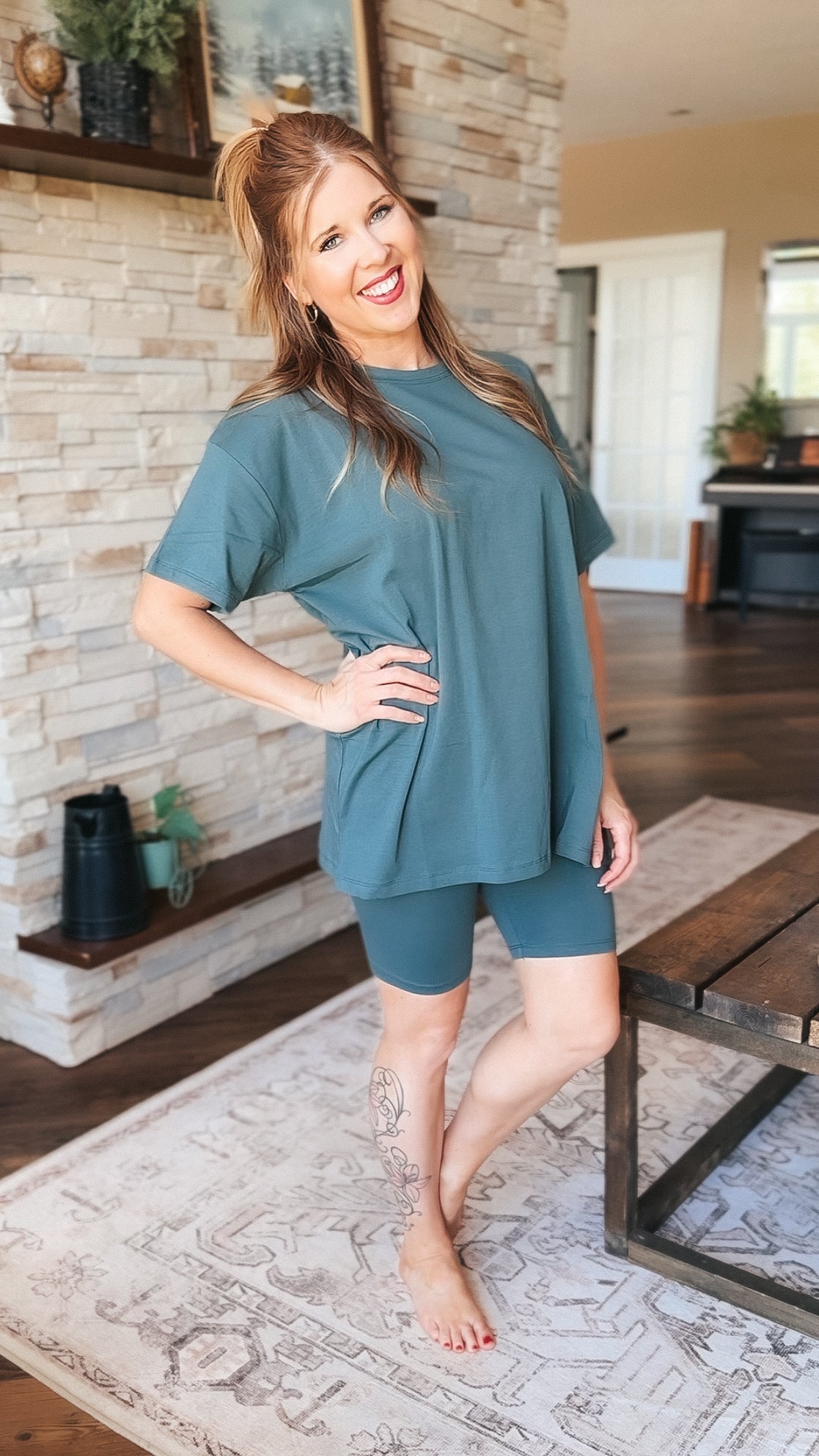 Nic Short Set: Ash Jade