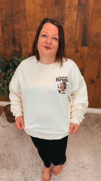 Coffee Break Crewneck | Cream