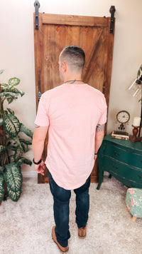 James Henley Tee: Salmon