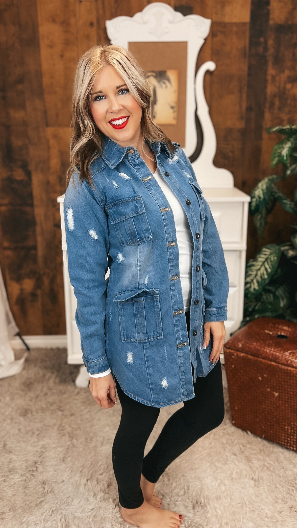 Tammy Denim Jacket | Light Blue
