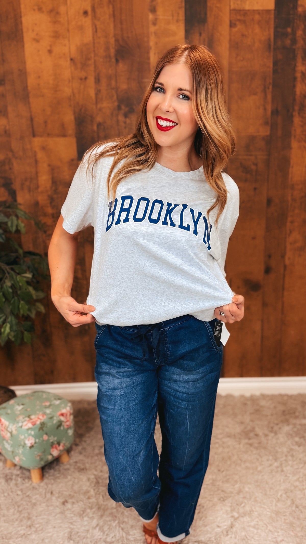 Brooklyn Tee | Heather Grey