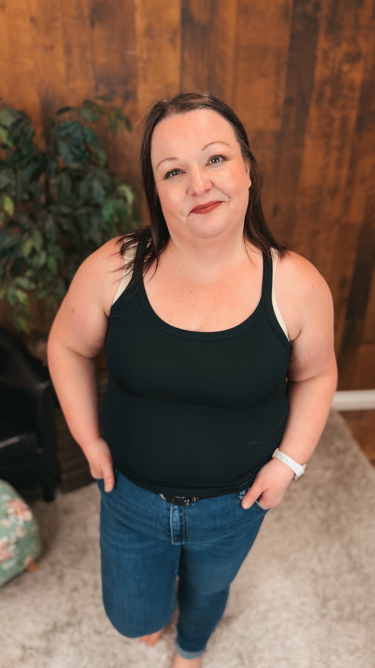 Sabrina Tank Top | Black