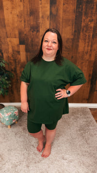 Nic Short Set: Army Green