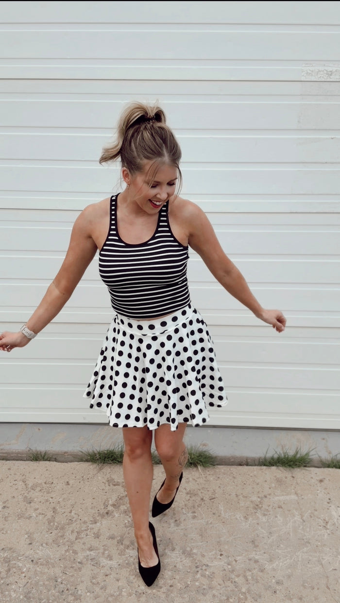 Cassandra Skort | Polka Dot