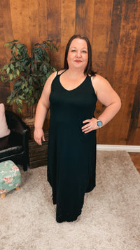Gerri Maxi Sundress | Black