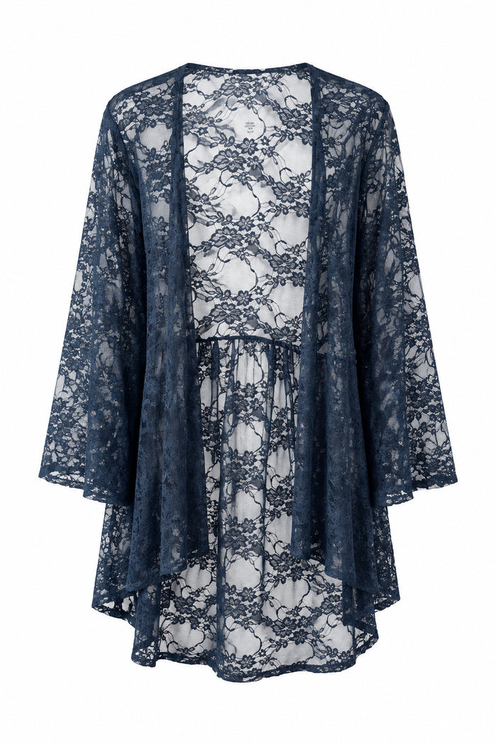 Rosemary Lace Cardigan | Navy