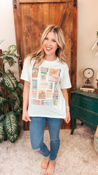 Antique Rodeo Graphic Tee | Cream