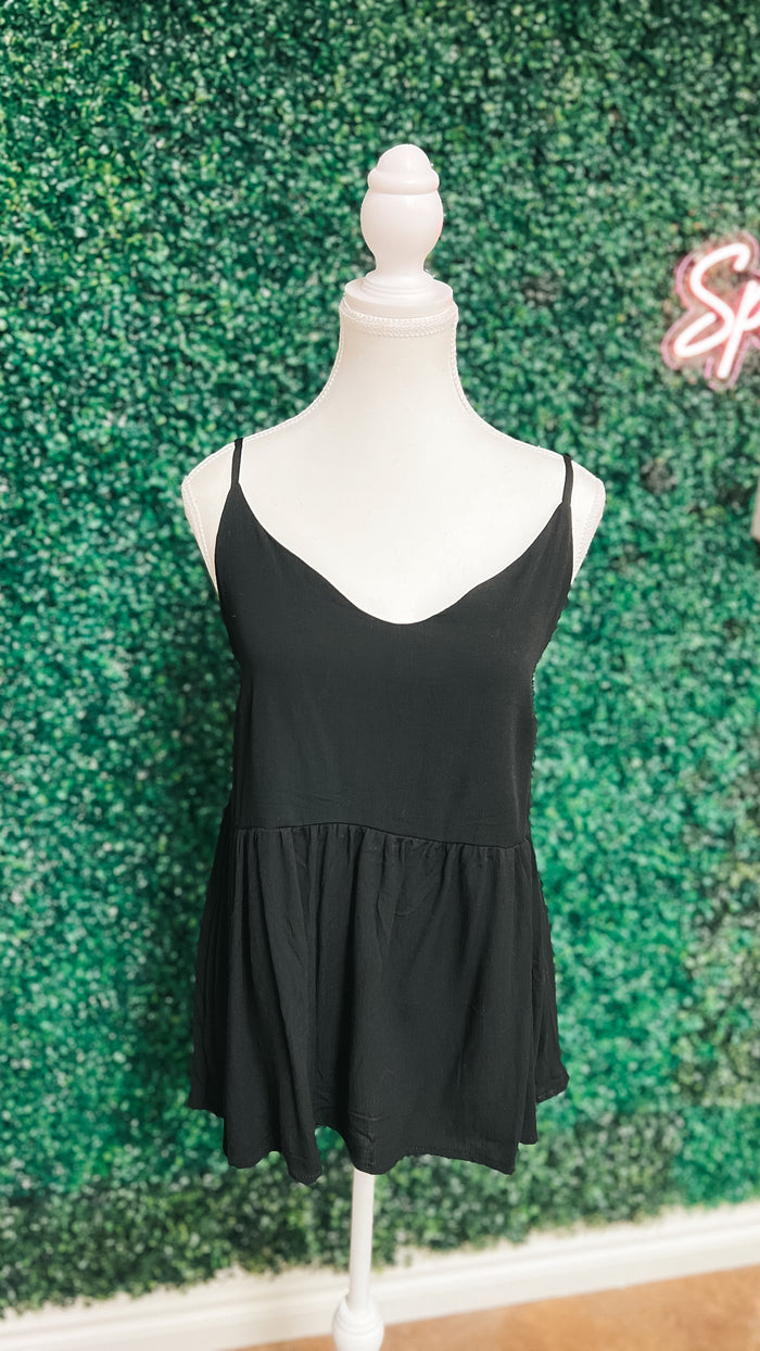 Baby Doll Tank Top *AS IS SALE*