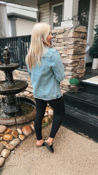 Kate Denim Jacket: Vintage Wash