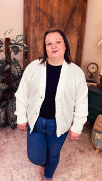 Audrey Knit Cardigan | Cream