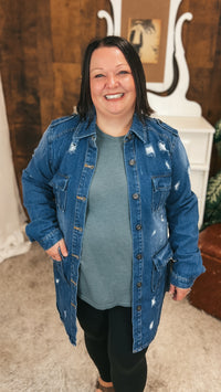 Tammy Denim Jacket | Medium Blue
