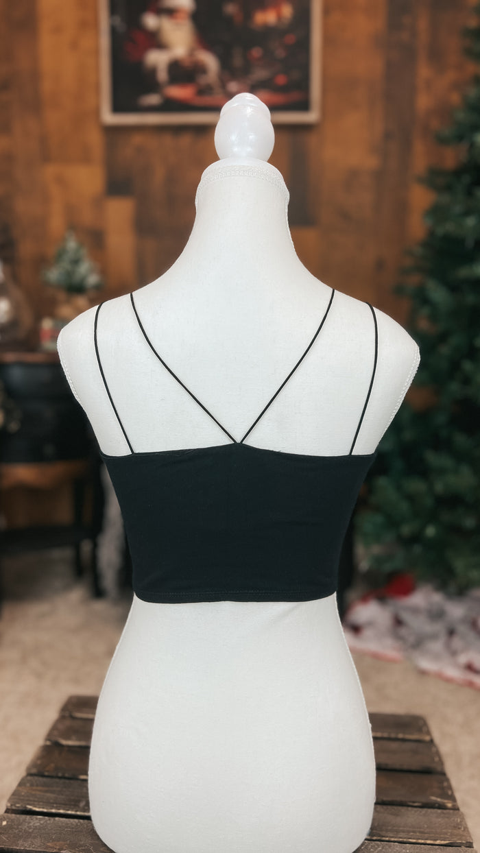 Winnie Bralette | Black