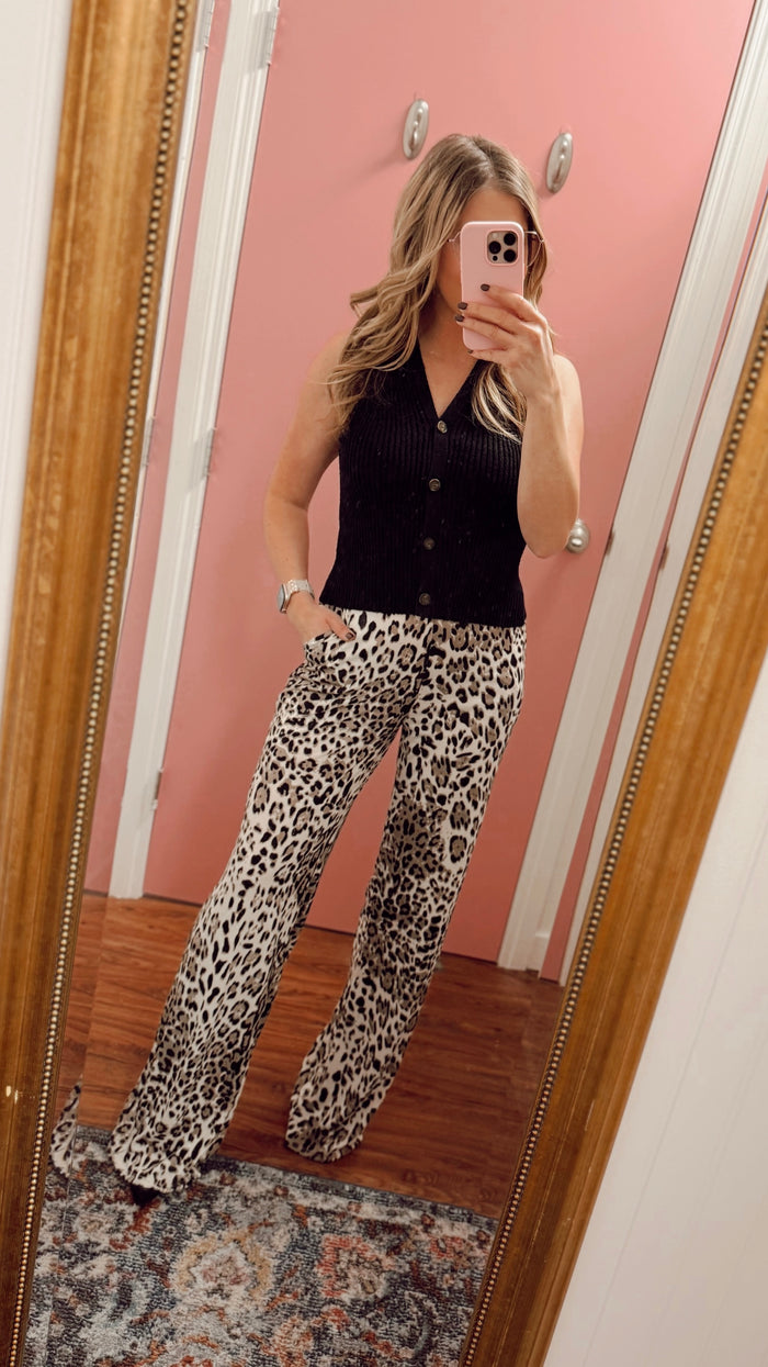 Monica Leopard Pants